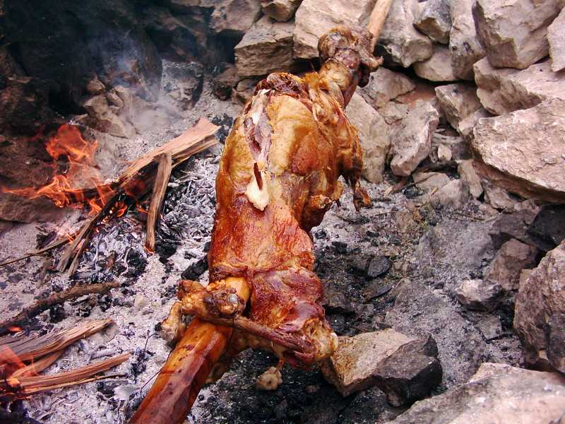 Dirmil Kebabı (Şiş Sırık Kebabı) - Burdur